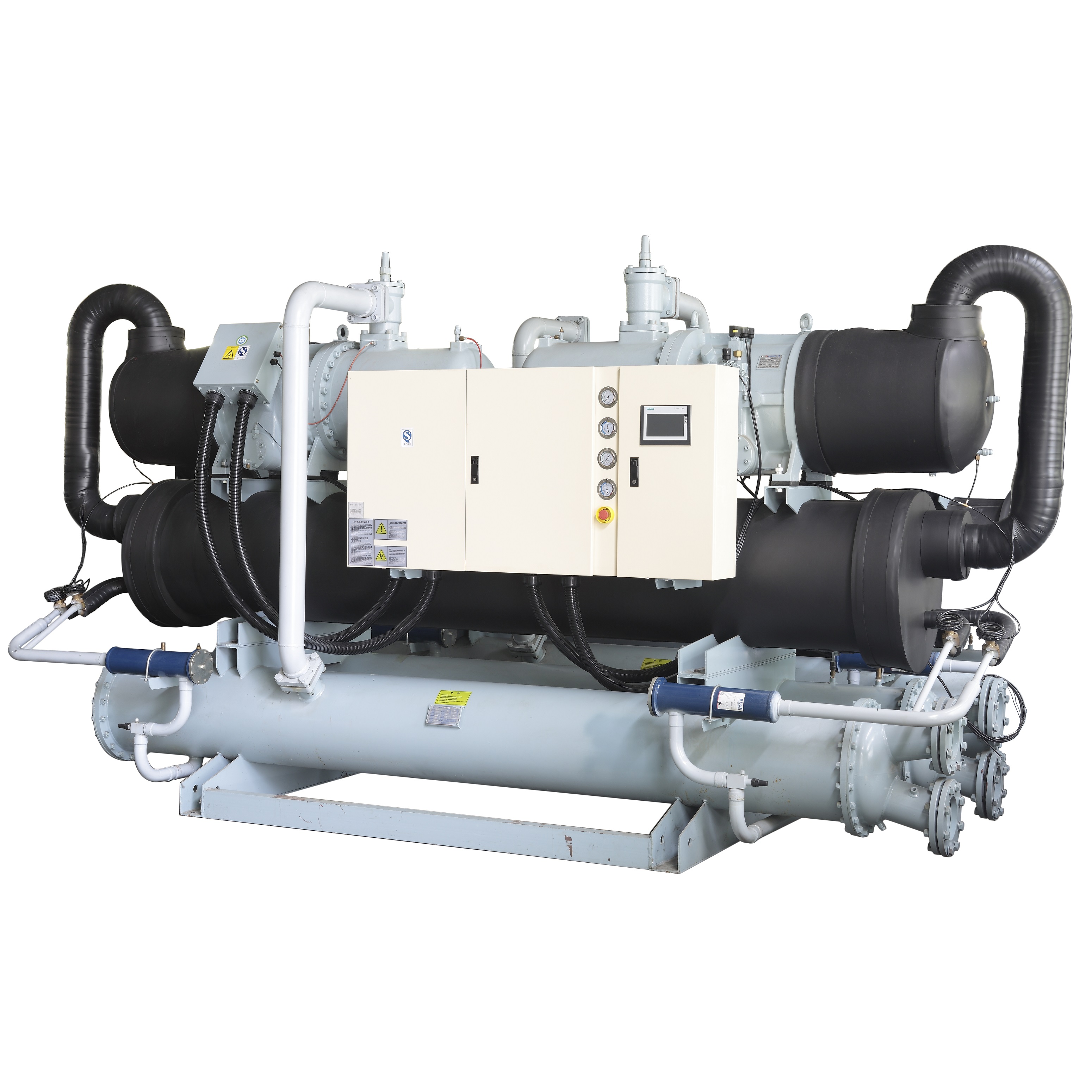 water cooled screw chiller dual 