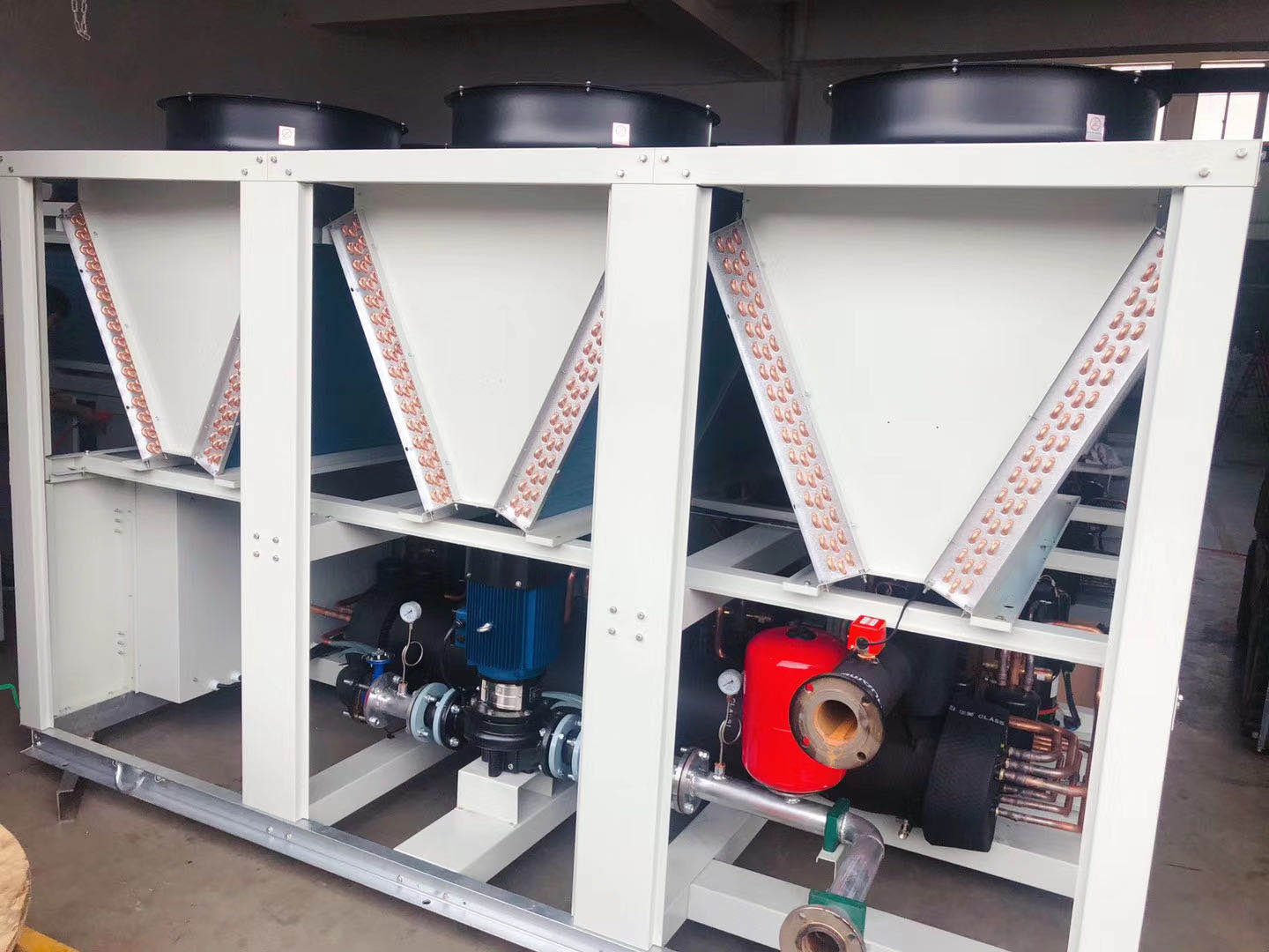 modular air cooled heat pump chiller