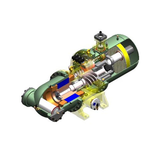 high efficient screw compressor